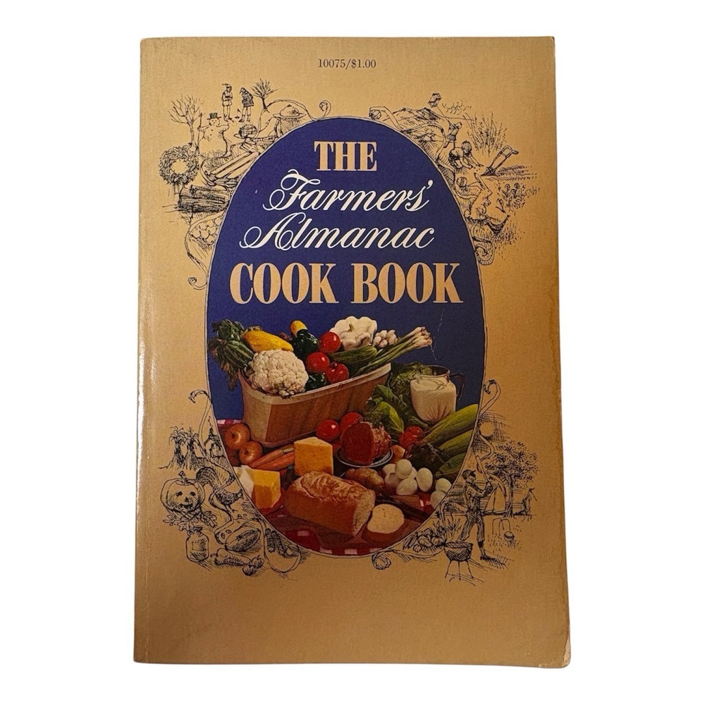 The Farmers Almanac Cookbook 1965 1000+ Recipes Vintage